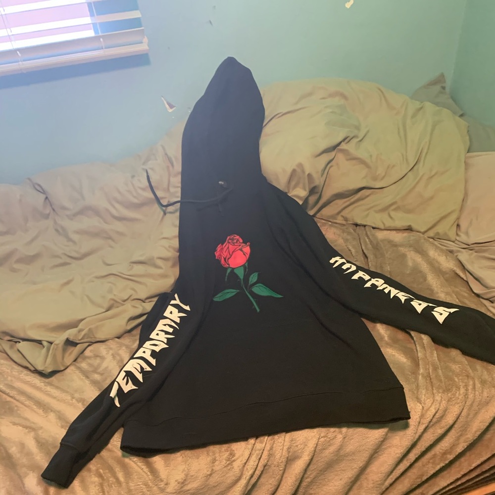 Temporary happiness hoodie